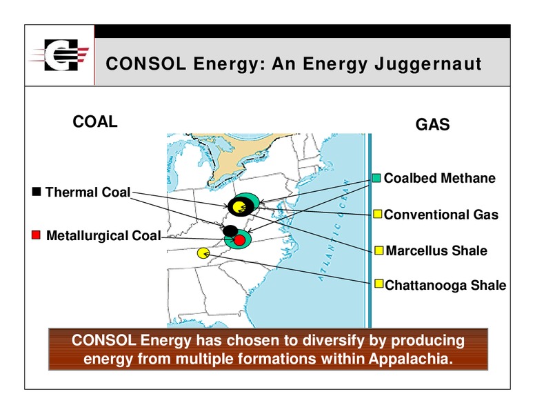 BAML Global Industires Conference – Consol Energy Inc. – slide 2