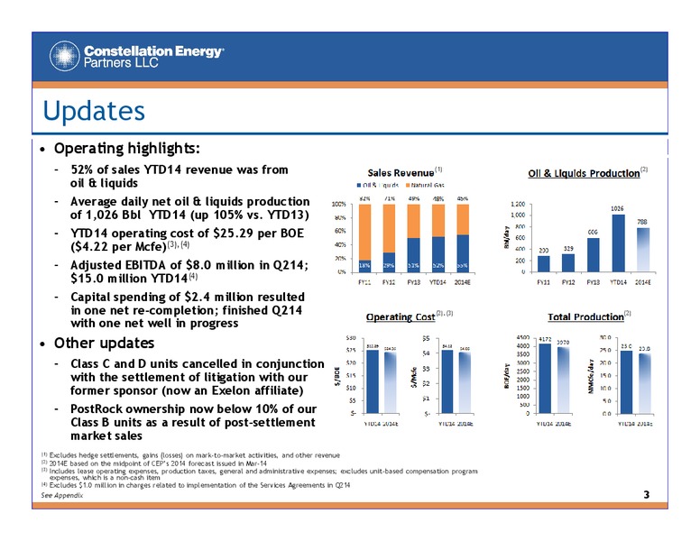 Second Quarter 2014 Earnings Presentation – Constellation Energy Group Inc. – slide 2