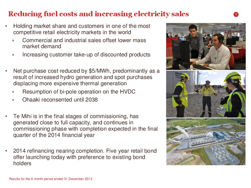2014 Interim Results Presentation – Contact Energy – slide 6