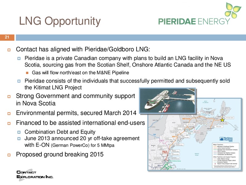 Corporate Update – Contact Exploration Inc. – slide 19