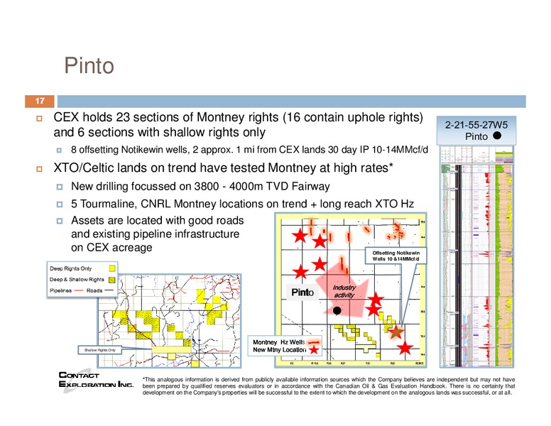 CORPORATE UPDATE SUMMER 2014 – Contact Exploration Inc. – slide 15