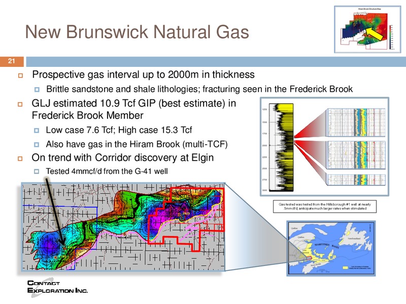 WINTER CORPORATE UPDATE – Contact Exploration Inc. – slide 19