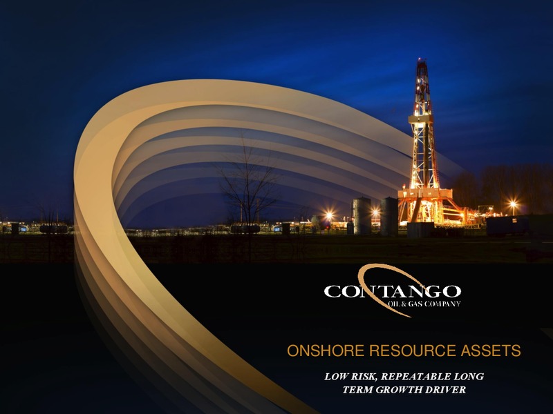 THE OIL SERVICES CONFERENCE – Contango Oil & Gas Co. – slide 7