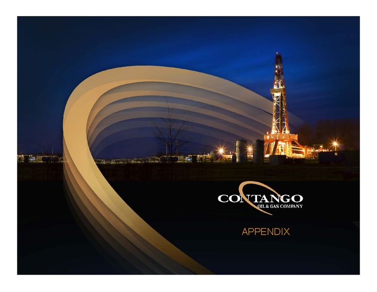 INVESTOR PRESENTATION – Contango Oil & Gas Co. – slide 34