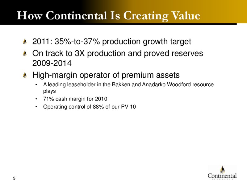 Hart DUO Conference – Continental Resources, Inc. – slide 4