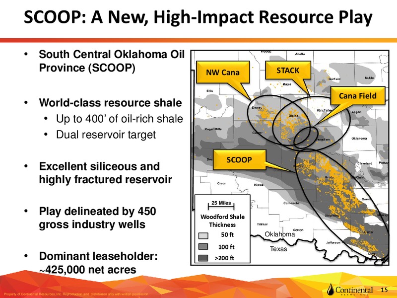 CLR Investor Update – Continental Resources, Inc. – slide 14