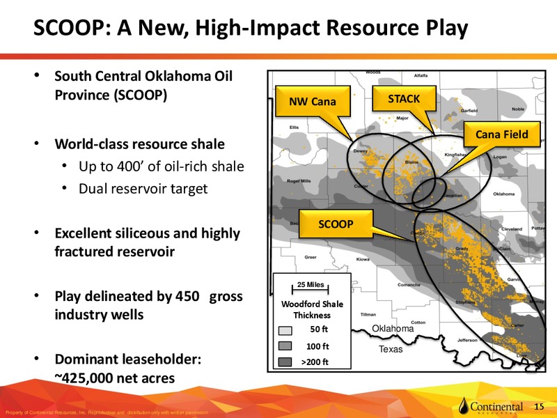 CLR Investor Update – Continental Resources, Inc. – slide 14
