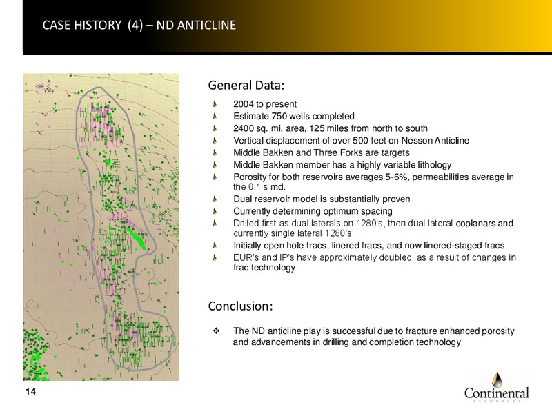 INVESTOR PRESENTATION – Continental Resources, Inc. – slide 14