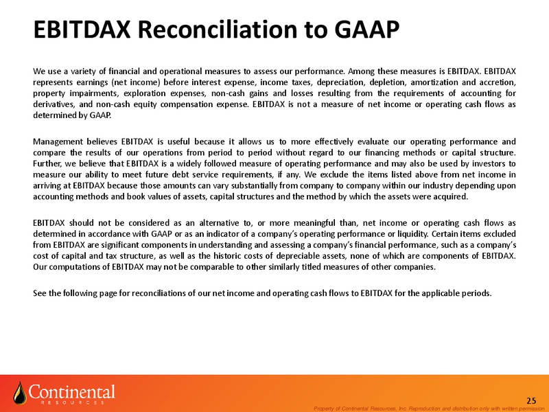 Enercom August 2014 – Continental Resources, Inc. – slide 24