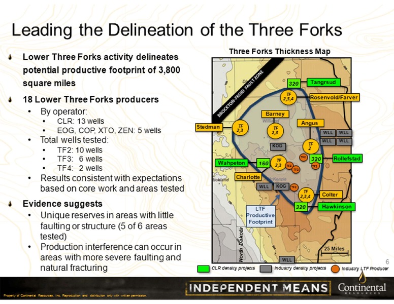 Barclays Investor Conference 2013 – Continental Resources, Inc. – slide 6