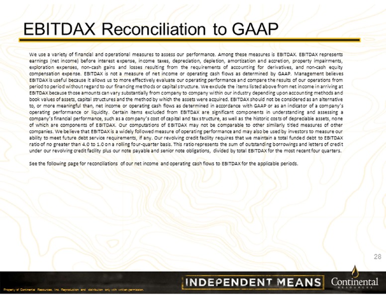Barclays Investor Conference 2013 – Continental Resources, Inc. – slide 28