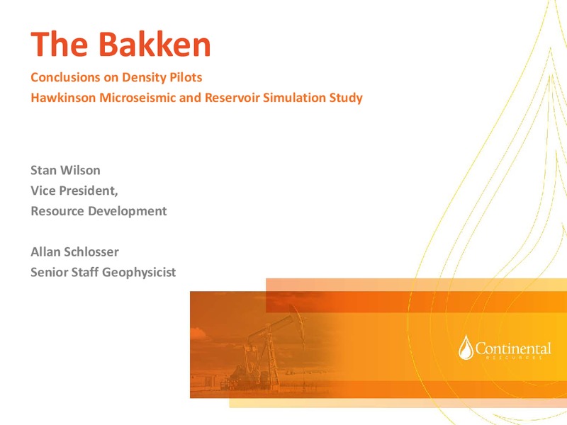 invesor and Analyst day – Continental Resources, Inc. – slide 23