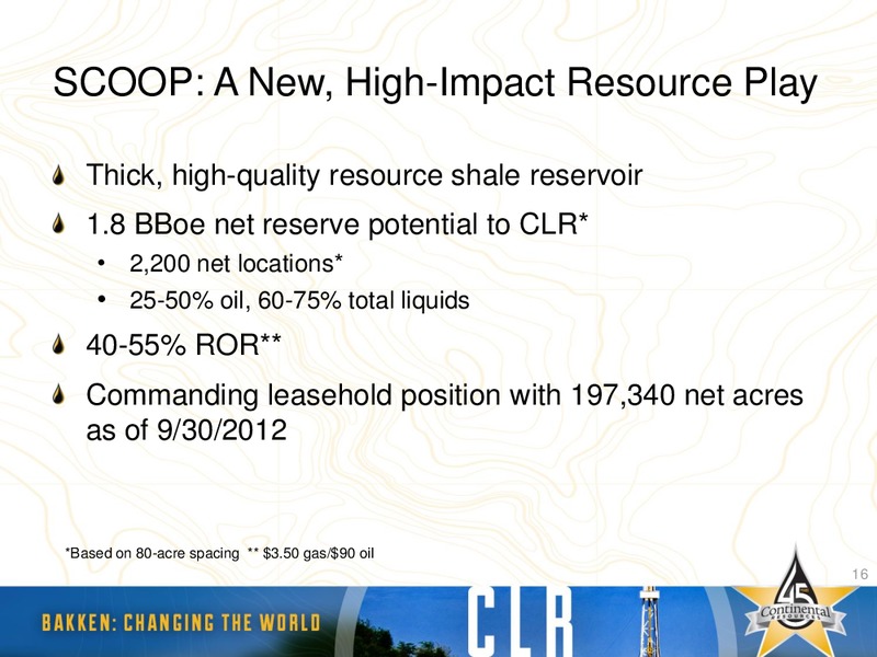 Bank of America: Global Energy Conference – Continental Resources, Inc. – slide 15