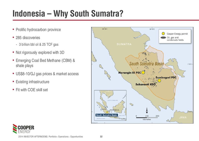 Investor Presentation – Cooper Energy Limited – slide 31