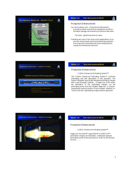 EUROPEAN MID CAP OIL CONFERENCE – Core Laboratories – slide 7