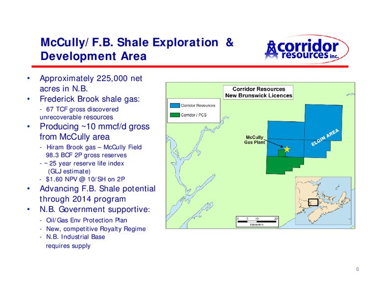 AGM – Corridor Resources Inc. – slide 7