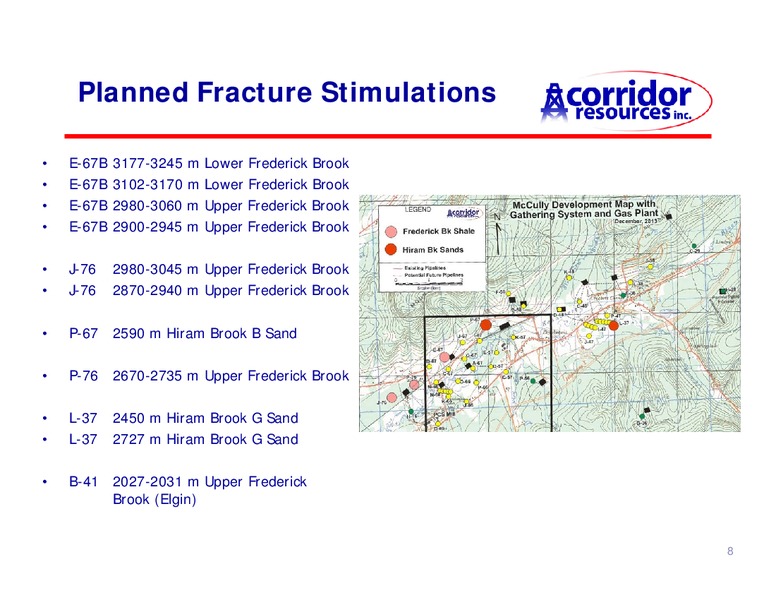 AGM – Corridor Resources Inc. – slide 9