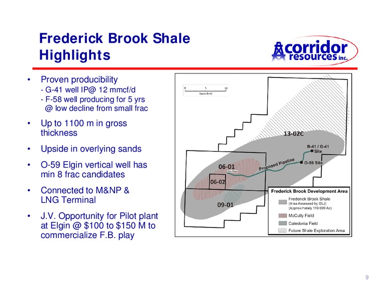 AGM – Corridor Resources Inc. – slide 10