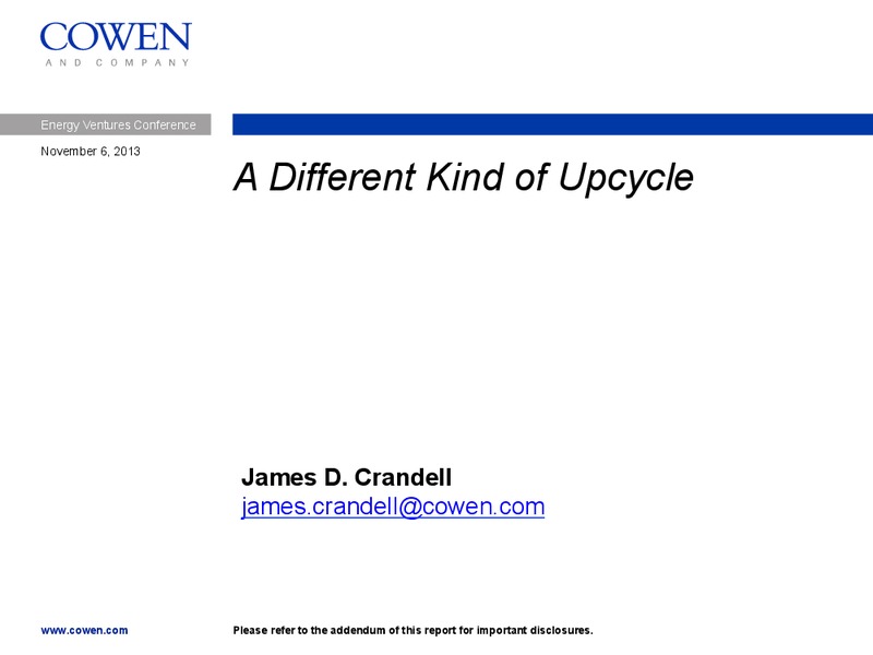 Energy Ventures Conference – Cowboy Operating Llc – slide 1
