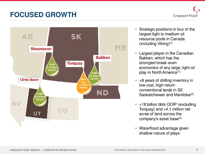 May 2015 Corporate Presentation – Crescent Point Energy Corp. – slide 8