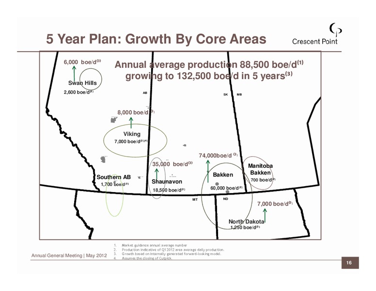 2012 ANNUAL GENERAL MEETING – Crescent Point Energy Corp. – slide 16