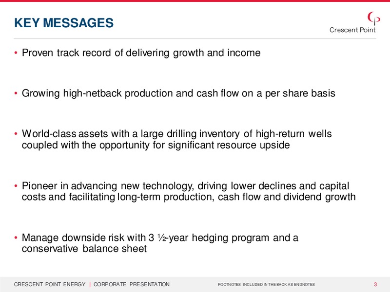 Corporate Presentation – Crescent Point Energy Corp. – slide 2