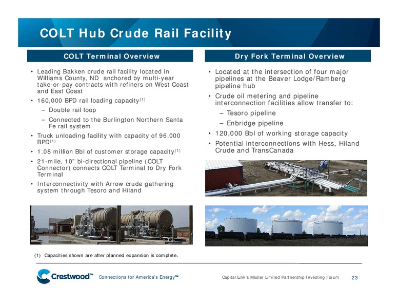 Capital Link's Master Limited Partnership Investing Forum – Crestwood Equity Partners Lp – slide 22