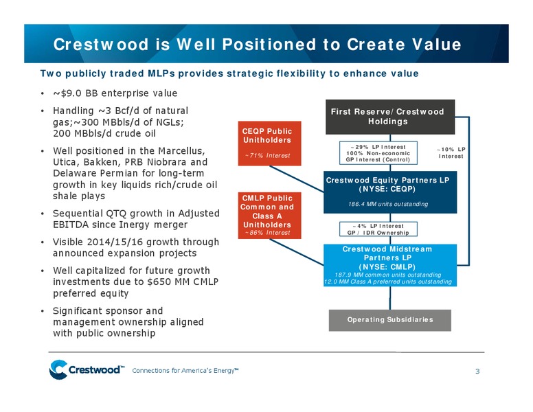 Barclays CEO Energy Power – Crestwood Equity Partners Lp – slide 2