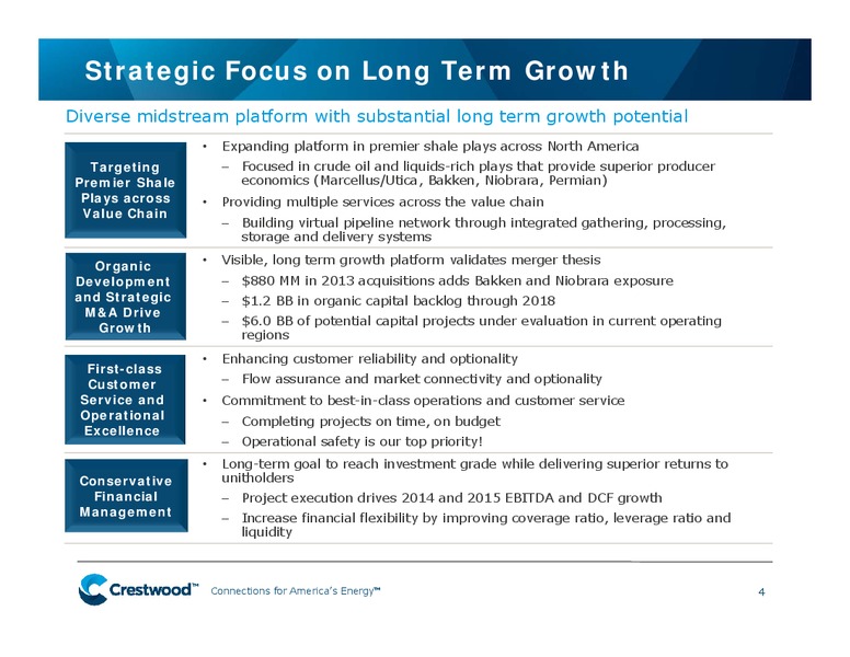 Credit Suisse 2nd Annual MLP and Energy Logistics Conference – Crestwood Midstream Partners Lp – slide 3
