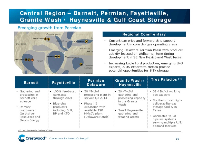 Credit Suisse 2nd Annual MLP and Energy Logistics Conference – Crestwood Midstream Partners Lp – slide 17