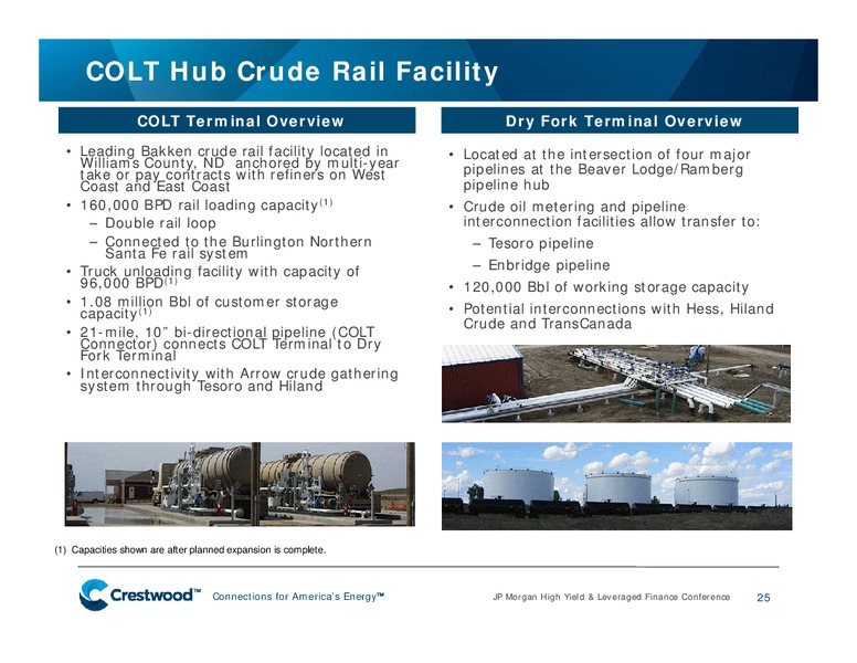 JP Morgan High Yield & Leveraged Finance Conference – Crestwood Midstream Partners Lp – slide 24