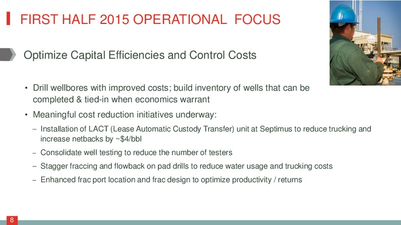 CORPORATE PRESENTATION – Crew Energy Inc. – slide 7