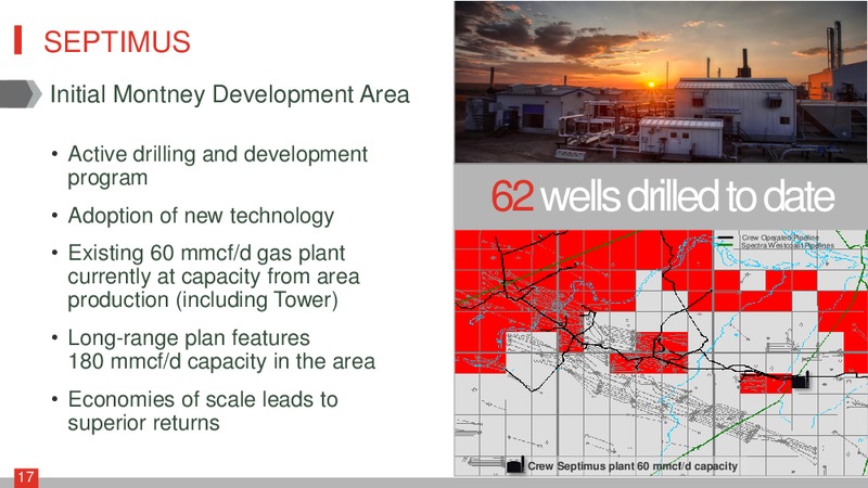 CORPORATE PRESENTATION – Crew Energy Inc. – slide 16