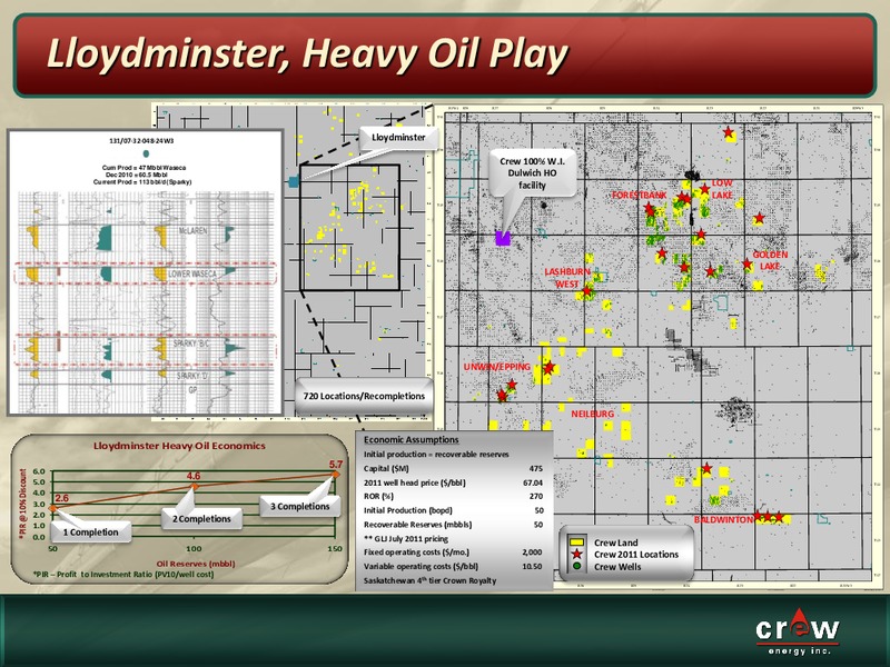 OCTOBER 2011 CORPORATE PRESENTATION – Crew Energy Inc. – slide 10