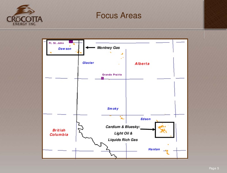 Corporate Presentation – Crocotta Energy Inc. – slide 4