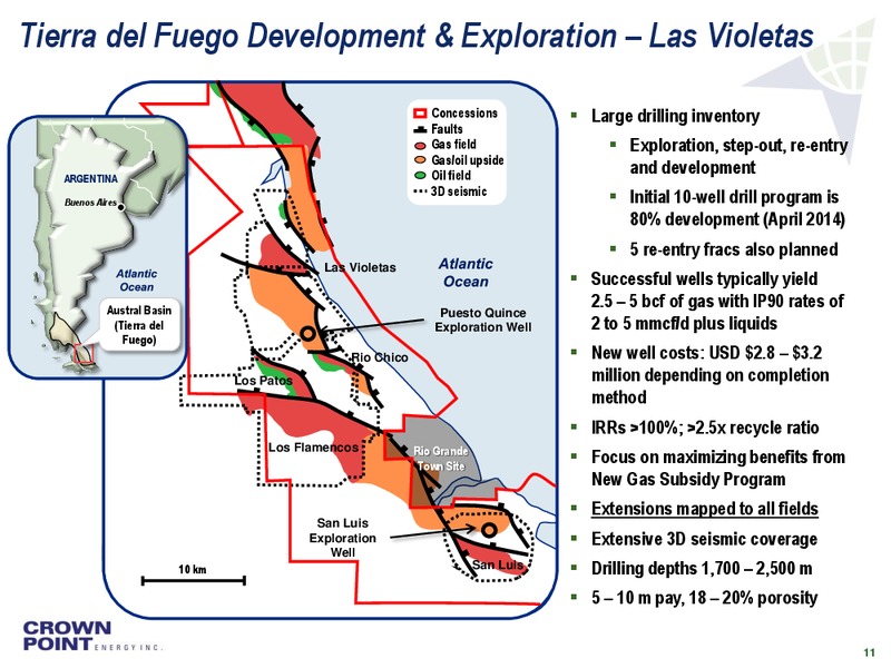 CORPORATE PRESENTATION – Crown Point Energy Inc. – slide 9