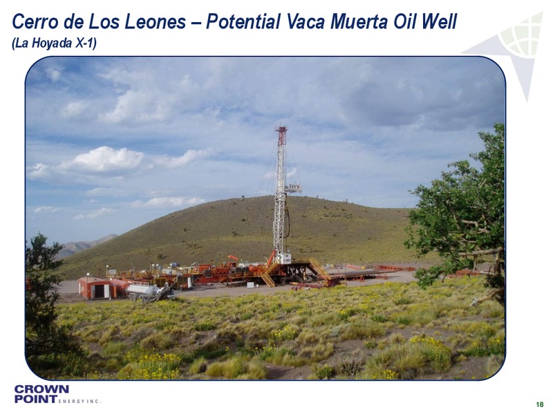 CORPORATE PRESENTATION – Crown Point Energy Inc. – slide 16