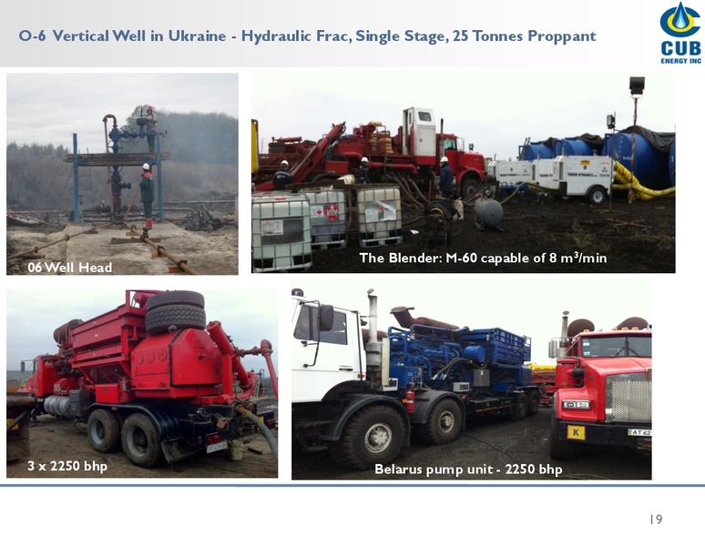 INVESTOR PRESENTATION – Cub Energy Inc. – slide 18