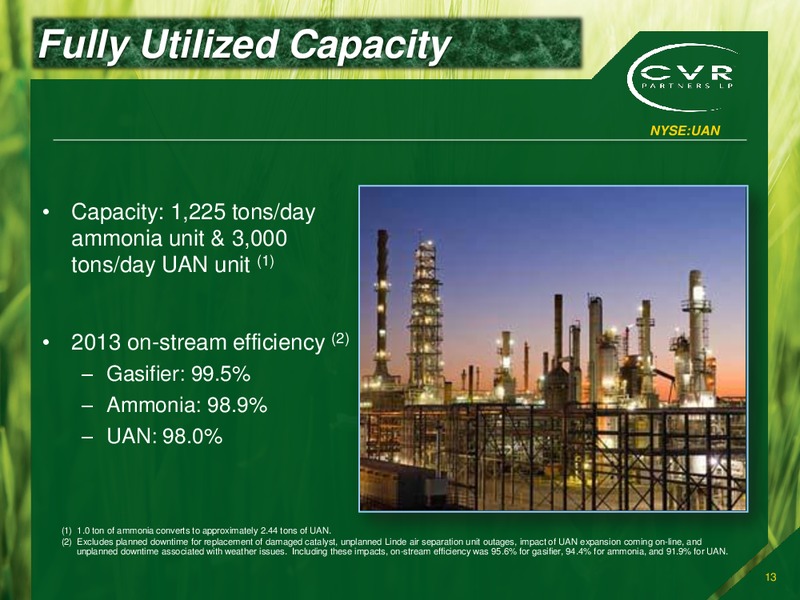 Investor Presentation – Cvr Partners Lp – slide 12