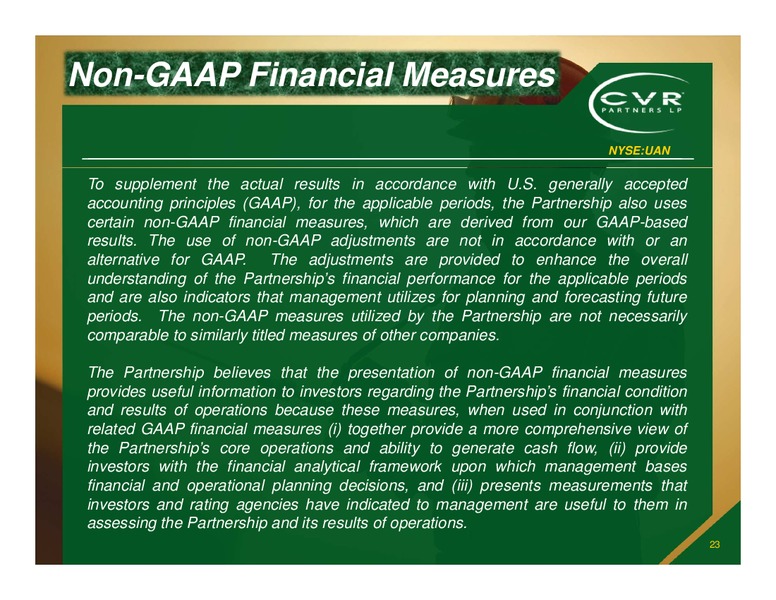 May 2015 Investor Presentation – Cvr Partners Lp – slide 22