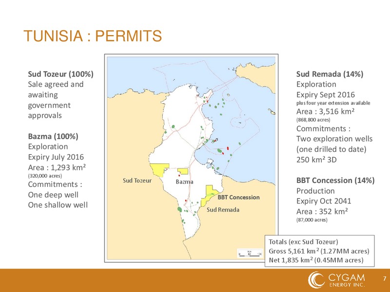 AGM Presentation – Cygam Energy Inc. – slide 7