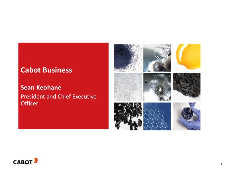 2016 Investor Day – Cabot Corp – slide 4