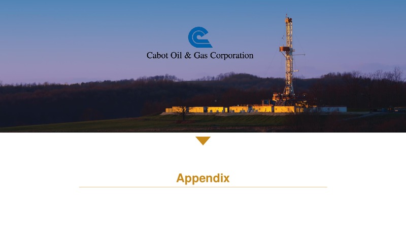 JP Morgan Energy Conference – Cabot Oil & Gas Corp – slide 18