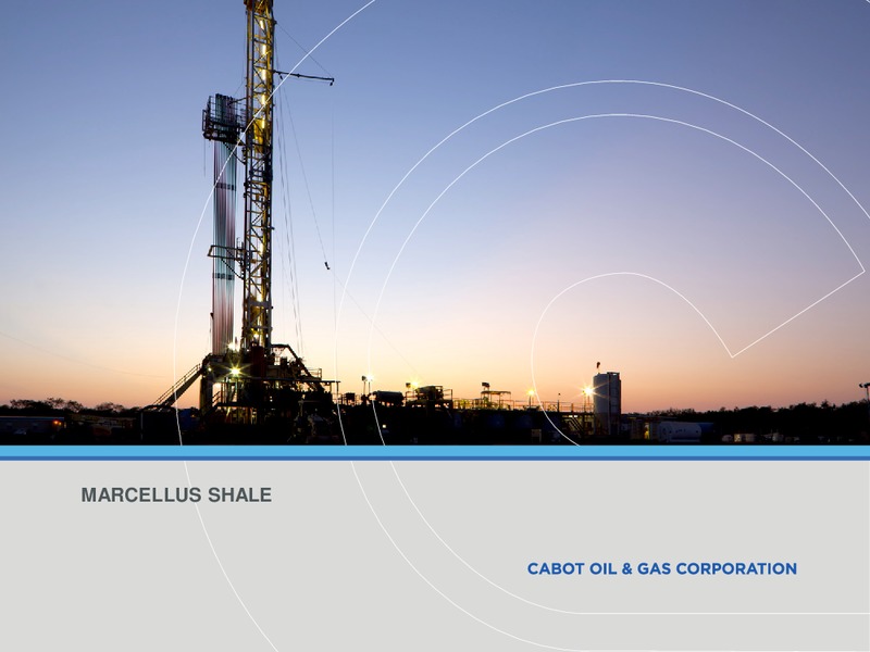 Scotia Howard Weil Energy Conference – Cabot Oil & Gas Corp – slide 9
