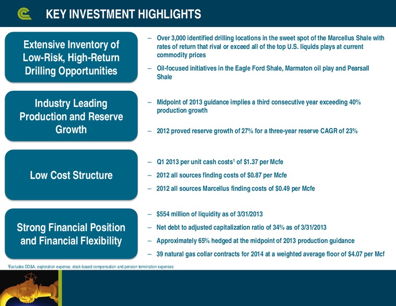 Citi Global Energy and Utilities Conference – Cabot Oil & Gas Corp – slide 2