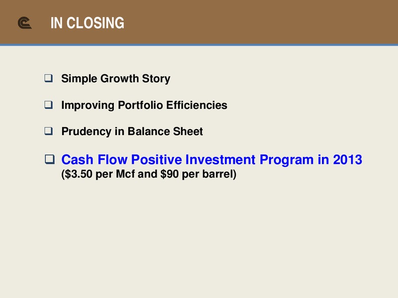 Jefferies Global Energy Conference – Cabot Oil & Gas Corp – slide 21