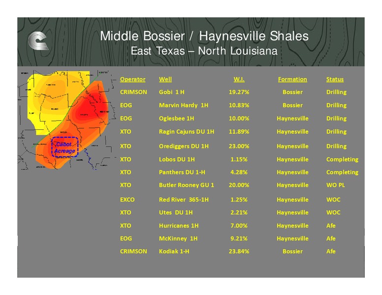 The Oil & Gas Conference – Cabot Oil & Gas Corp – slide 17