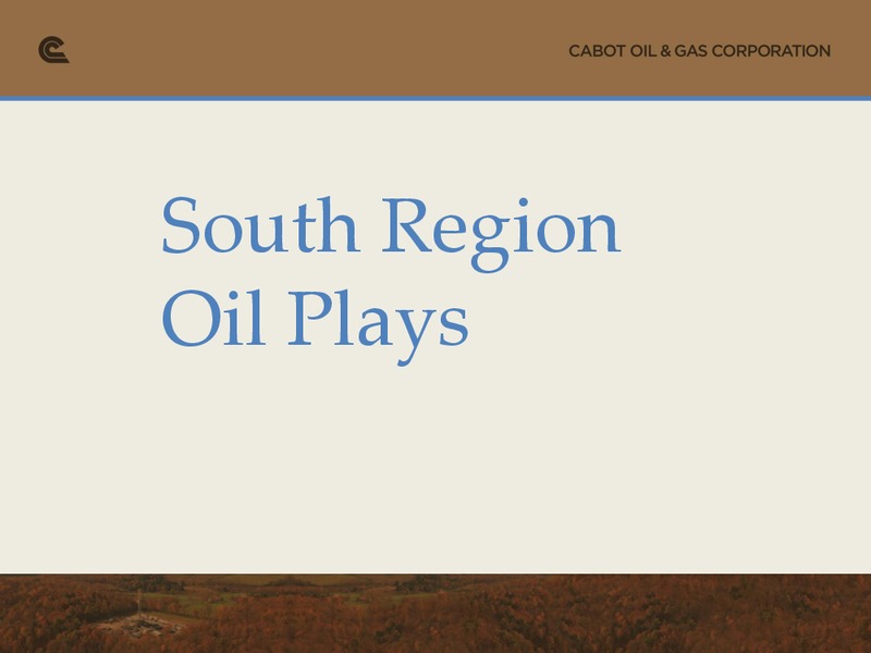 Johnson Rice Energy Conference – Cabot Oil & Gas Corp – slide 20
