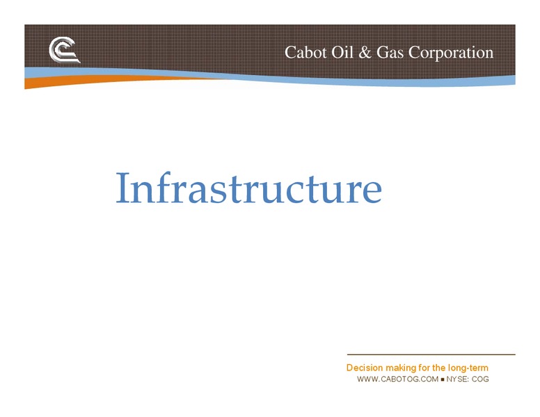 BAML Global Energy Conference – Cabot Oil & Gas Corp – slide 12