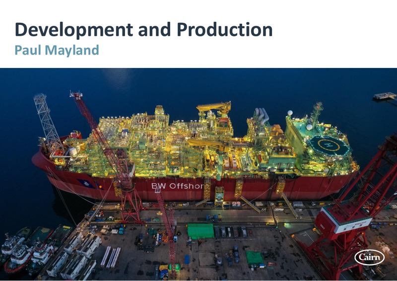 Half year Results – Cairn Energy Plc – slide 11